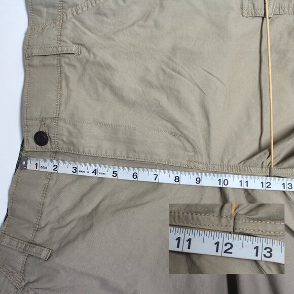NWT George Men’s Stone Wash Below the Knee Messenger Or Cargo Style Shorts - Picture 8 of 13